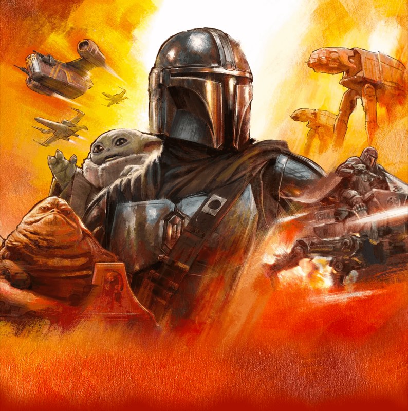 The Mandalorian and Grogu poster